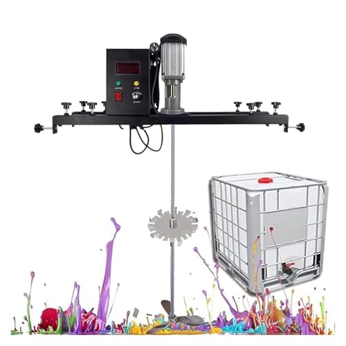1000 W elektrische Tankmischmaschine, Luftrührwerk-Farbmischwerkzeug, Edelstahl-Halterungsmischer for Rühren von Farbe, Beschichtung, Kleber, Zement,(C) von ZWXBDPDM