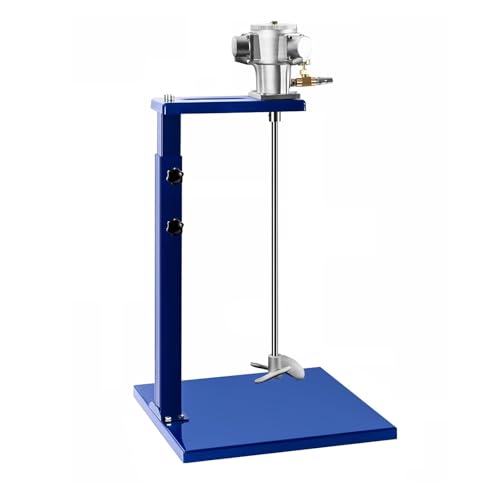 25 Gallonen pneumatischer Rührer, 1/4 PS Farbmischer mit Ständer, 2600 U/min Farbrührmaschine for Mischen von Gips, Farbe, Mörtel, Kleber von ZWXBDPDM