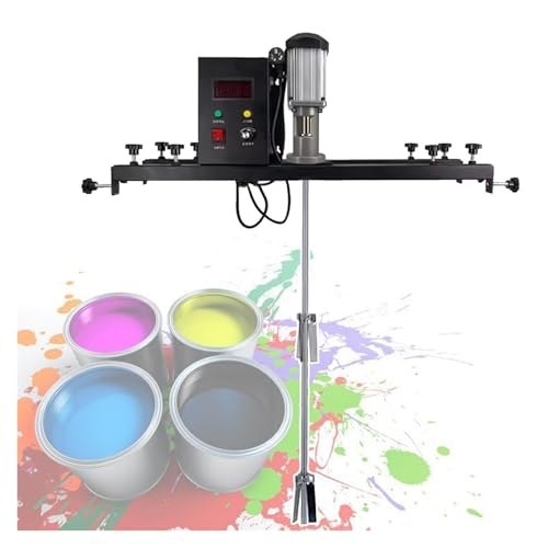980 W IBC-Elektromixer, 220 V, professionelle Farbrührwerke, mit Steuerung, Rührmaschine zur Pulverauflösung, Kristallauflösung(A) von ZWXBDPDM