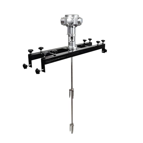 Elektrische Tankmischmaschine 1/2 PS, IBC-Luftrührwerk mit pneumatischem Halterungsmischer Leerlaufdrehzahl 0–2500 U/min, Farbrührwerkzeug for Mischen von Farben von ZWXBDPDM