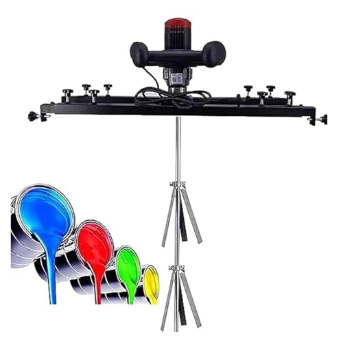 Elektrischer Mischer, Maschine, Farbe, Mörtel, 3280 W, Tonnenbehälter, kommerzieller Rührer, Klapppropeller, Edelstahlbehälter, Fass, Clip-Halterung, Mischer von ZWXBDPDM