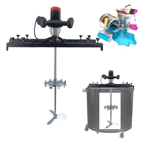 Kommerzielle Fassrührmaschine for Farben, 3000 W elektrische Tankmischmaschine mit Propeller, Farbmischgerät for viskose flüssige Tintenfarbstoffe(B) von ZWXBDPDM