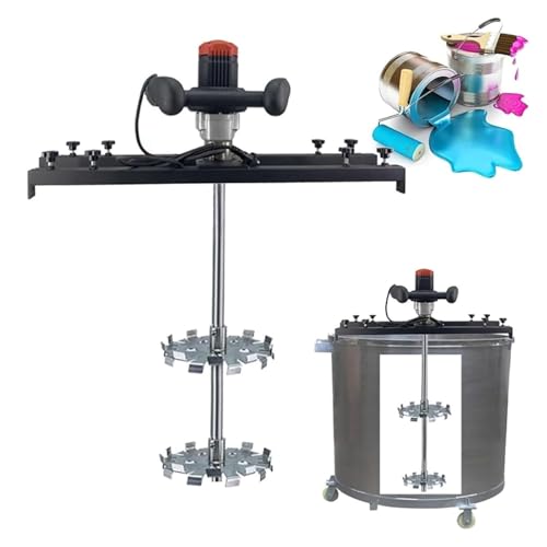 Kommerzielle Fassrührmaschine for Farben, 3000 W elektrische Tankmischmaschine mit Propeller, Farbmischgerät for viskose flüssige Tintenfarbstoffe(C) von ZWXBDPDM