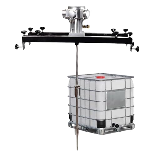 Luftrührwerke, pneumatische 1-Tonnen-Tankmischmaschine, Farbrührmaschine, Klapppropeller, for Mischen von Gips, Farbe, Mörtel, Kleber(Big Five) von ZWXBDPDM