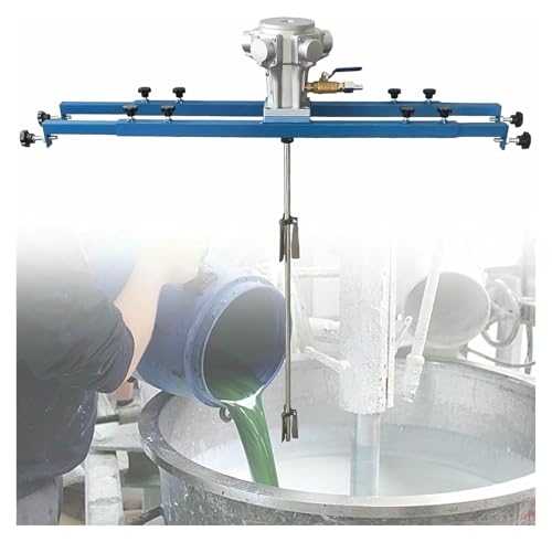 Pneumatischer Farbmischer, 1 Tonne 1000L Halterung IBC Luftrührwerke mit Klapppropeller, 265 Gallonen Luftmotor, Farbrührmaschine Werkzeug for Tinte, Farbe, Beschichtung, Zufuhr Pneumatischer Farbmischer, 1 Tonne 1000L Halterung IBC Luftrührwerke mit Klapppropeller, 265 Gallonen Luftmotor, Farbrührmaschine Werkzeug for Tinte, Farbe, Beschichtung, Zufuhr von ZWXBDPDM