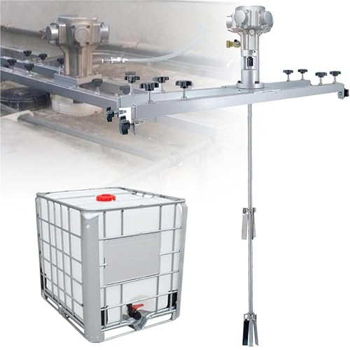 Pneumatischer Farbmischer, Luftrührer, Mischmaschine mit faltbarem Propeller, for Farbkleber, Harzreiniger von ZWXBDPDM