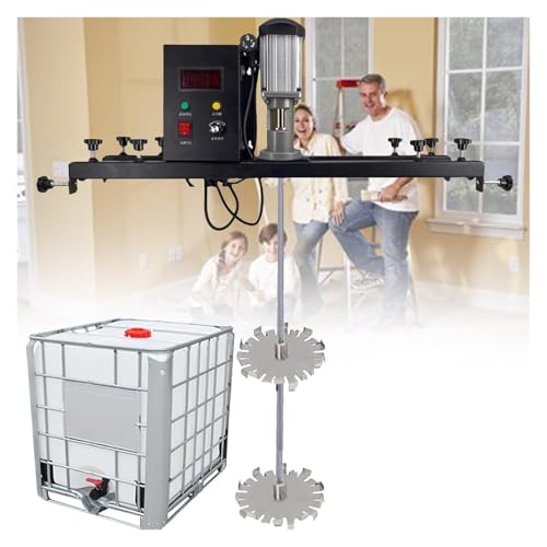 Pneumatischer Farbmischer, Zementmischer, Farbrührmaschine, tragbarer Zementmischer, Mörtel, Gips, Farbe, Futter, Tinte, Beschichtung, Rührwerkzeug von ZWXBDPDM