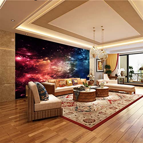 Fototapete 3D Effekt Sternenhimmel Wandtapete Moderne Wanddeko Design Wand Dekoration Wohnzimmer Schlafzimmer 400cm×280cm(Breite x Höhe) von ZWYHYP