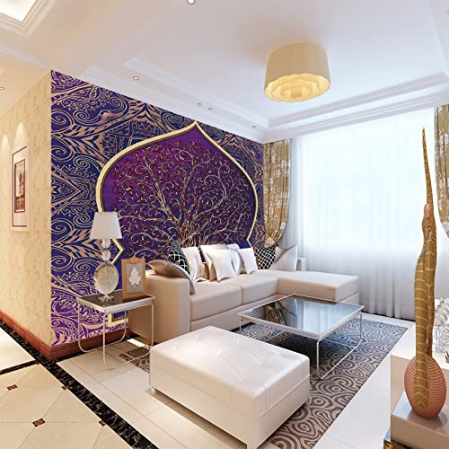 Fototapete 3D Großer Baum Wandgemälde Tapete 3D Tapeten Wohnzimmer Schlafzimmer TV Hintergrund Wand Dekoration 400cm×280cm(Breite x Höhe) von ZWYHYP