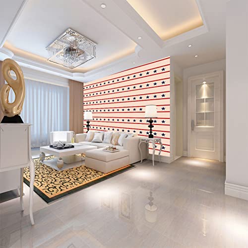 Fototapete Wandbilder 3D Effekt Streifen Tapete 3D Vliestapete Tapeten Wandbild Tapeten Wohnzimmer Tv Wanddeko 350cm×256cm(Breite x Höhe) von ZWYHYP