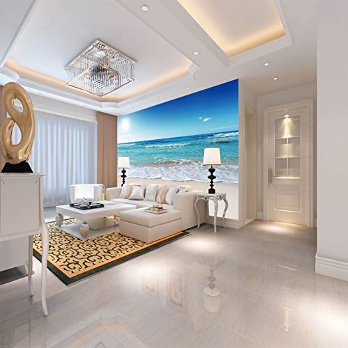 Tapete Wandbilder Für Wohnzimmer Meer 3D-Poster Fototapete Decke Wandbild Moderne Wohnzimmer Schlafzimmer Deckendekoration Wandverkleidung 400cm×280cm(Breite x Höhe) von ZWYHYP
