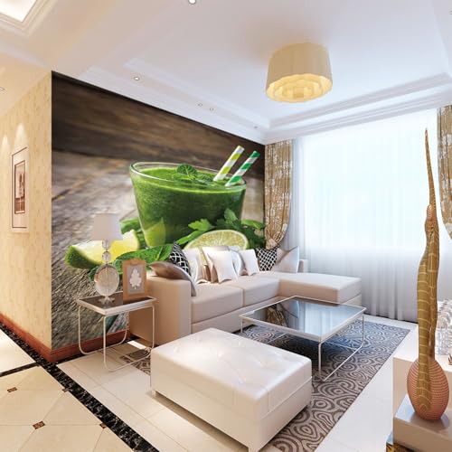Tapete Wandbilder Für Wohnzimmer Zitrone 3D-Poster Fototapete Decke Wandbild Moderne Wohnzimmer Schlafzimmer Deckendekoration Wandverkleidung 250cm×175cm(Breite x Höhe) von ZWYHYP