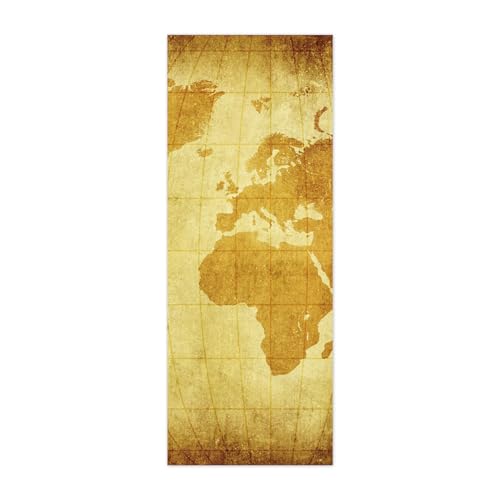 Tür tapeten 3d selbstklebend Karte B77 x H200cm Türposter Türaufkleber Abnehmbare Vinyl türfolie Fototapete diy Wandbild Wohnzimmer Schlafzimmer Kinderzimmer Badezimmer von ZWYHYP