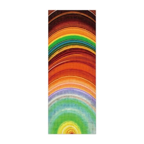 Tür tapeten 3d selbstklebend Regenbogen B85 x H205cm Türposter Türaufkleber Abnehmbare Vinyl türfolie Fototapete diy Wandbild Wohnzimmer Schlafzimmer Kinderzimmer Badezimmer von ZWYHYP