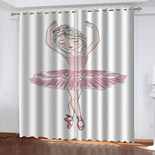 ZWYHYP 3D VerdunkelungsvorhängTanzendes Mädchen 2X B140x H260cm Blickdichte Gardinen Verdunkelungsvorhang Lichtundurchlässige Vorhang mit Ösen für Schlafzimmer 2er Set ZWYHYP 3D VerdunkelungsvorhängTanzendes Mädchen 2X B140x H260cm Blickdichte Gardinen Verdunkelungsvorhang Lichtundurchlässige Vorhang mit Ösen für Schlafzimmer 2er Set von ZWYHYP