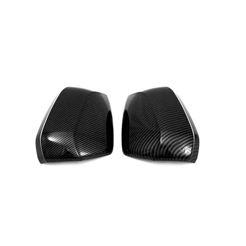 ZXBL Rückspiegel Abdeckung für Audi Q3 2019-2023, Auto Spiegelgehuse Rückspiegeldeckel Seite Flügel Spiegel Kappen Abdeckung Rückspiegelkappe,Carbon Fiber von ZXBL