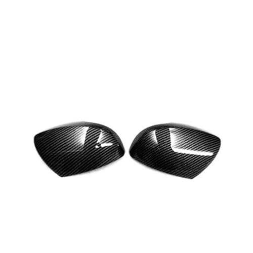 ZXBL Rückspiegel Abdeckung für Fit 2014-2019, Auto Spiegelgehuse Rückspiegeldeckel Seite Flügel Spiegel Kappen Abdeckung Rückspiegelkappe,Carbon Fiber von ZXBL