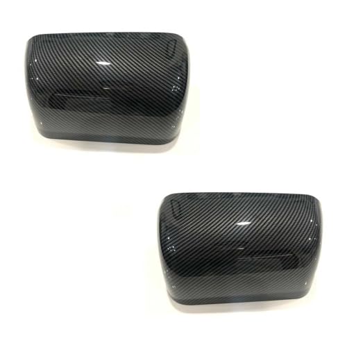 ZXBL Rückspiegel Abdeckung für Ford F250 2008-2016, Auto Spiegelgehuse Rückspiegeldeckel Seite Flügel Spiegel Kappen Abdeckung Rückspiegelkappe,Carbon Fiber von ZXBL