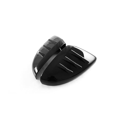 ZXBL Rückspiegel Abdeckung für MG HS 2024, Auto Spiegelgehuse Rückspiegeldeckel Seite Flügel Spiegel Kappen Abdeckung Rückspiegelkappe,Black von ZXBL
