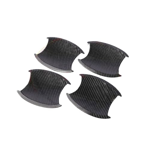 ZXBL Türgriffabdeckung für CR-V 2007-2011, Außentürgriff Auto Außentür Griffe Abdeckung Schutz Aufkleber Außentür Griff Moulding Abdeckung, small Door Handles-Carbon Fiber von ZXBL