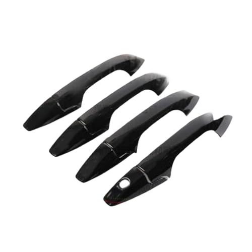 ZXBL Türgriffabdeckung für CR-V 2007-2011, Außentürgriff Auto Außentür Griffe Abdeckung Schutz Aufkleber Außentür Griff Moulding Abdeckung,Handles-Bright Black von ZXBL