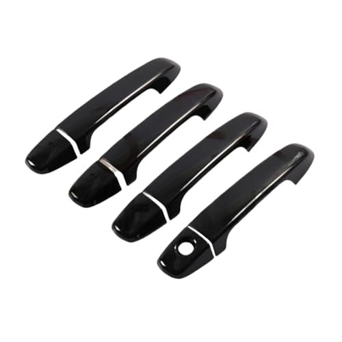 ZXBL Türgriffabdeckung für Camry 7th Generation 2012-2017, Außentürgriff Auto Außentür Griffe Abdeckung Schutz Aufkleber Außentür Griff Moulding Abdeckung,Handle- Bright Black von ZXBL