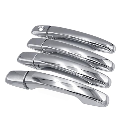 ZXBL Türgriffabdeckung für Ford Explorer 2011-2019, Außentürgriff Auto Außentür Griffe Abdeckung Schutz Aufkleber Außentür Griff Moulding Abdeckung,Electroplating von ZXBL