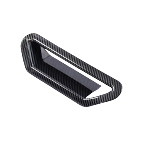 ZXBL Türgriffabdeckung für Ford Kuga 2013-2017, Außentürgriff Auto Außentür Griffe Abdeckung Schutz Aufkleber Außentür Griff Moulding Abdeckung, Back Door Bowl-Carbon Fiber von ZXBL