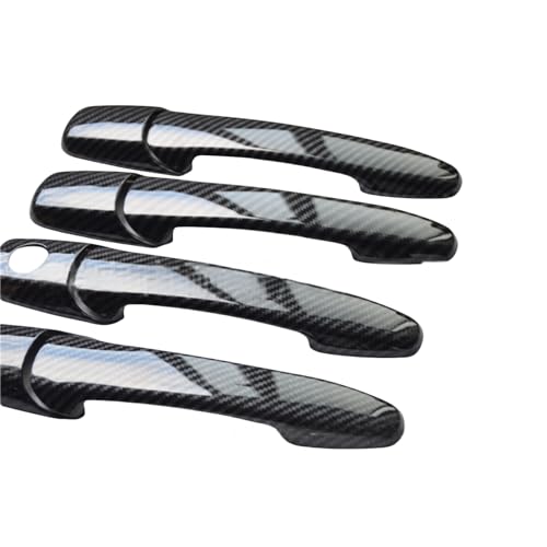 ZXBL Türgriffabdeckung für Mazda 3 2004-2009, Außentürgriff Auto Außentür Griffe Abdeckung Schutz Aufkleber Außentür Griff Moulding Abdeckung von ZXBL