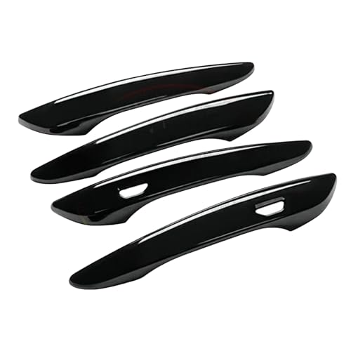 ZXBL Türgriffabdeckung für Mazda 3 New Axela CX 30 2019-2024, Außentürgriff Auto Außentür Griffe Abdeckung Schutz Aufkleber Außentür Griff Moulding Abdeckung,Bright Black von ZXBL