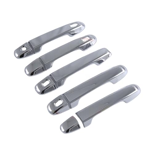 ZXBL Türgriffabdeckung für Toyota Alphard 30 Series 2015-2023, Außentürgriff Auto Außentür Griffe Abdeckung Schutz Aufkleber Außentür Griff Moulding Abdeckung, Five-Door Version-Electroplating von ZXBL