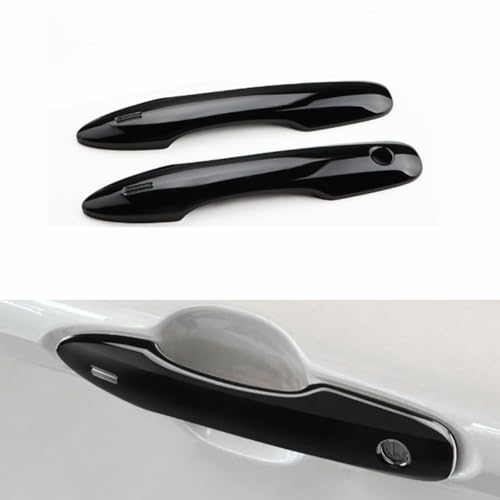 ZXBL Türgriffabdeckung für Toyota Prius 60 Series 2023, Außentürgriff Auto Außentür Griffe Abdeckung Schutz Aufkleber Außentür Griff Moulding Abdeckung, Glossy Black von ZXBL