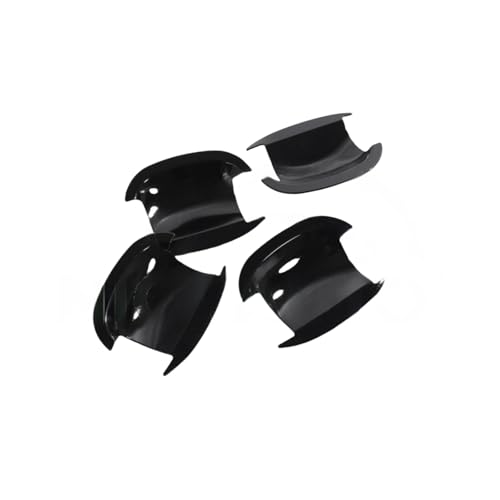 ZXBL Türgriffabdeckung für Volkswagen Lavida 2013-2017, Außentürgriff Auto Außentür Griffe Abdeckung Schutz Aufkleber Außentür Griff Moulding Abdeckung, Door Bowl-Bright Black von ZXBL