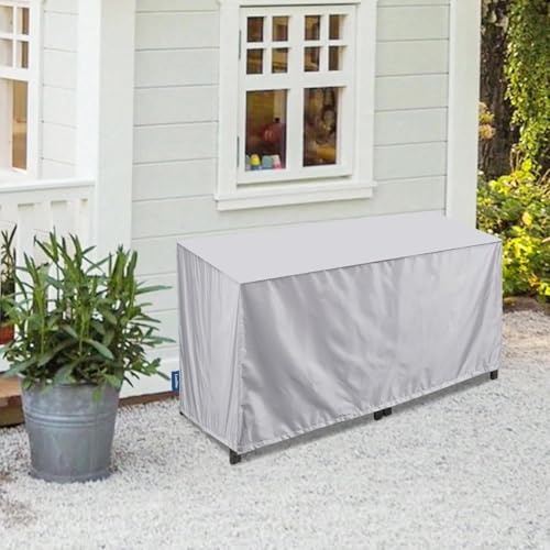 Abdeckung für Gartenmöbel, Wasserdicht Winterfest Multi Größe 600D Oxford Gewebe Abdeckhaube Gartentisch Rechteckig, Winddicht Anti-UV Abdeckhauben für Möbelsets 149x71x93cm/LxWxH von ZXBNNN