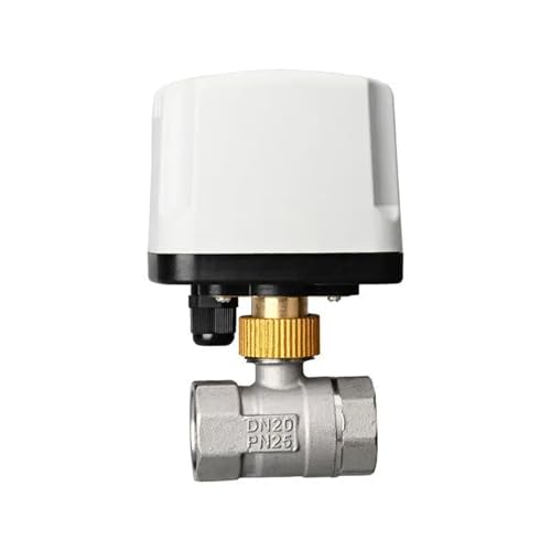 1/2 "3/4" 1 "1-1/4" Edelstahl IP65 Wasserdichter motorisierter Kugelhahn 220 V 12 V 24 V 3-Draht 2 Steuerung Elektrischer Messing-Kugelhahn(2",220VAC_CR03) von ZXCDLCCJD