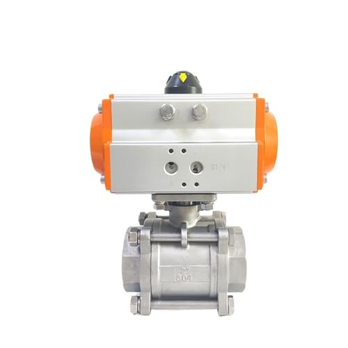 1/2" Three piece High Platform Pneumatic Ball Valve Stainless steel Q611F-16P Single Acting Cylinder 1/2" Three piece High Platform Pneumatic Ball Valve Stainless steel Q611F-16P Single Acting Cylinder von ZXCDLCCJD