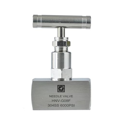 1/4" 3/8" 1/2" High Pressure Needle Globe Valve J13-250P Stainless Steel BSP Female thread Needle Valve(1/4") von ZXCDLCCJD