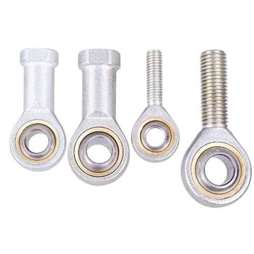 1 Stück Rechts SI5 6 8 10 16 20 30 40TK Stangenkopf Gelenklager Kreuzgelenk Kugelkopf Fisheye Gelenk Innenzähne(M20X1.5) von ZXCDLCCJD