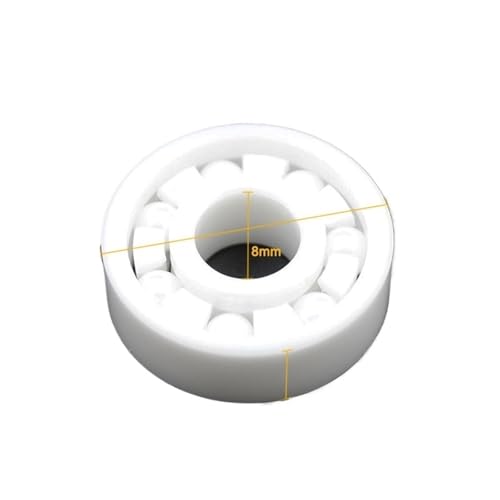 1 stück Keramiklager Angelrollen Casting Spinnrolle MR105 MR115 MR126 623CE 693 695 608 ZrO2 Miniaturkugellager(MR126CE 6X12X4mm) von ZXCDLCCJD