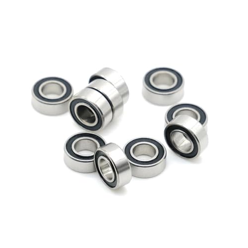 10 Stück SMR84 2RS 4X8X3 mm Edelstahllager ABEC-7 Rostschutzlager MR84 Miniaturkugellager von ZXCDLCCJD