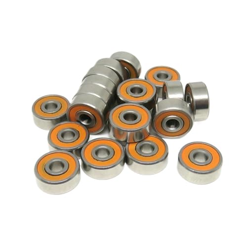 10 stücke SMR103 2RS ​​Lager 3x10x4mm ABEC-7 Edelstahl Hybrid Keramik Kugellager MR103 SMR103C S623 S623C RS 2OS L1030(SMR105C-2OS 5x10x4mm) von ZXCDLCCJD