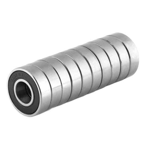10PCS 6001RS Bearings 6001-2RS ABEC-5 6001 2RS 6001RS 6001 RZ 12x28x8mm Double Rubber Sealed Bearing Deep Groove Ball Bearing(ABEC 3) von ZXCDLCCJD