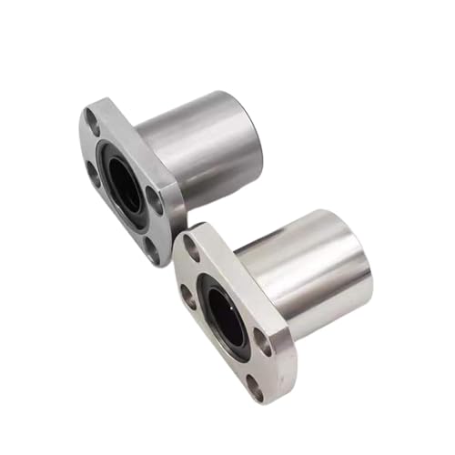 1Pcs Double trim flange type linear bearing LMH6 LMH8 LMH10 LMH12 LMH13 LMH16 LMH20 LMH25 LMH30 LMH35 LMH40 LMH50 LMH60UU(LMH8UU 2 holes) von ZXCDLCCJD