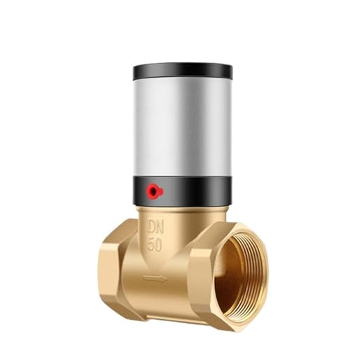 2-1/2" Brass Air Flow Control Valve Direct Action PTFE for Air Water Oil Gas Q22HD(PTFE Seal) von ZXCDLCCJD