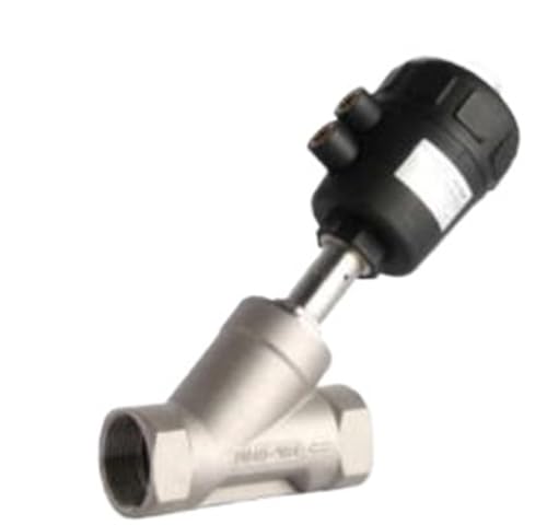 3/8" 1/2" 3/4" 1 Zoll 1 1/4“ 1 1/2“ und 2 Zoll 2/2 Wege einfachwirkendes pneumatisches Schrägsitzventil(40mm actuator,1/2") von ZXCDLCCJD