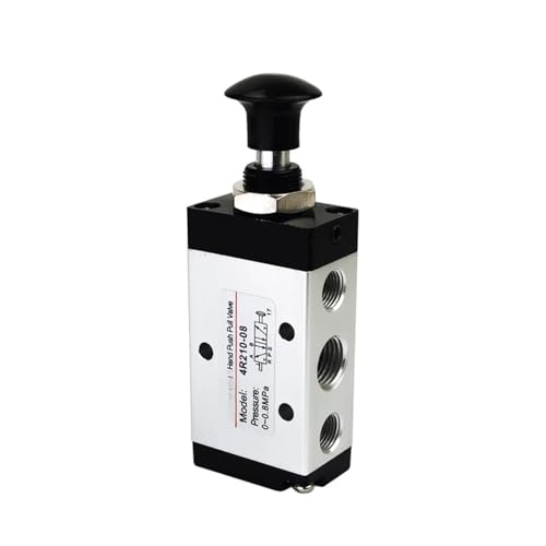 4R210-08 Manuelles Ventil 2-Wege 5-Position Push- und Pull-Pneumatikschalter des Wegeventils(Only 4R210-08) von ZXCDLCCJD