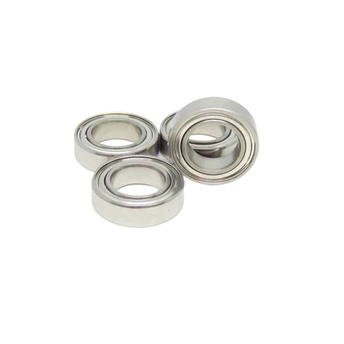 5 Stücke SMR128ZZ Hybrid Keramik Lager 8x12x3,5 SMR128C ZZ L1280ZZ Edelstahl Keramik Kugellager 8 * 12 * 3,5 MR128ZZ(SMR115C-ZZ 5x11x4mm) von ZXCDLCCJD