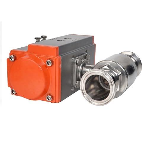 51mm Stainless Steel Sanitary Tri Clamp Ferrule Type Pneumatic Ball Valve With Double Acting Cylinder 51mm Stainless Steel Sanitary Tri Clamp Ferrule Type Pneumatic Ball Valve With Double Acting Cylinder von ZXCDLCCJD