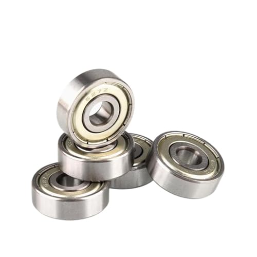 624ZZ 624-2RS Bearing ABEC-1 5/10PCS 4x13x5 mm Wire Cutting Machine Miniature 624-2Z Ball Bearings 624 RS EMQ Z3V3(624ZZ,10PCS) von ZXCDLCCJD