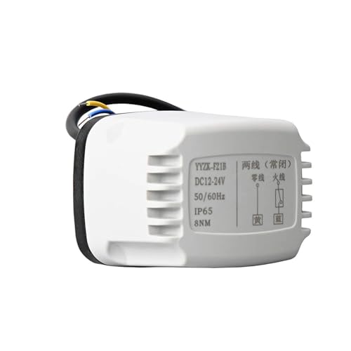 DN15 DN20 DN25 DN32 DN40 DN50 Wasserdichter motorisierter Kugelhahnantrieb Zweidraht-Elektrokugelhahnmotor(Closed,12VDC_CR03) von ZXCDLCCJD